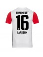 Eintracht Frankfurt Hugo Larsson #16 Heimtrikot 2024-25 Kurzarm